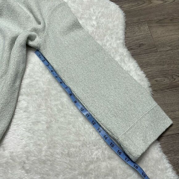 Saturday Sunday Anthropology Sweater Mint Green XS Mock Neck Relaxed - Picture 8 of 8